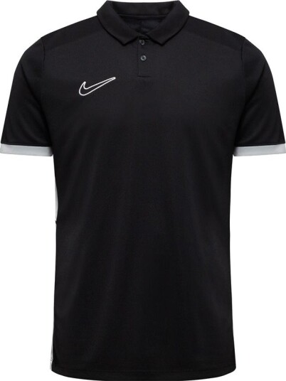 Nike Polo Dri FIT Academy 25   Svart/Grå/Hvit Barn størrelse L: 147 158 cm