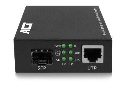 Act Ac4451 - 1000 Mbit/S - 10Base-T - 100Base-Fx - 1000Base-Lx - 1000Base-Sx - 1000Base-T - Ieee 802.3 - Ieee 802.3Ab - Ieee 802.3U - Ieee 802.3Z - Gigabit Ethernet - 10,100,1000 Mbit/S - Sfp (Ac4451)