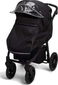 Yngri Floki Regntrekk Universal Med Vindskjerm Black