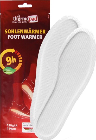 Thermopad Fotvarmer, Opptil 8 timer 5 par 10 stk.