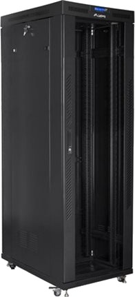 Lanberg V2 Rack Skap 800 X 1000 Mm Flat Pack Fritt Stående Svart Ral 9004 42U 19"
