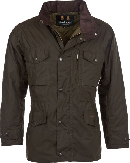 Barbour Men's Sapper Wax Jacket Olive XXL Barbour Men's Sapper Wax Jacket Olive XXL