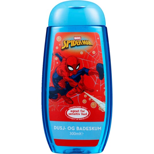 Marvel Spiderman Dusj  og Badeskum 300 ml