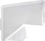 Låg Til Plastkasse Cb 23 Ltr L420xb320xh10mm Hdpe Natur,Stk