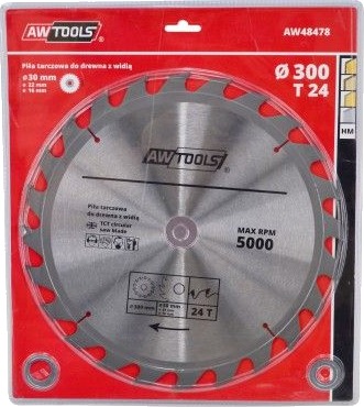 Awtools Tresirkelsag 200 X 30/22/16 Mm 40Z (Aw48468)