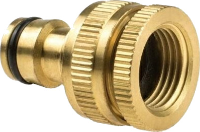 Cellfast krankobling med innvendige gjenger 1/2+3/4" - Messing