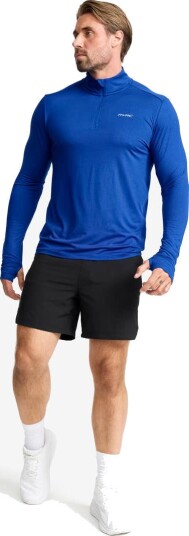 Revolutionrace Herre Overdeler Langermede skjorter Impulse Half zip Top Herre Surf the Web XS