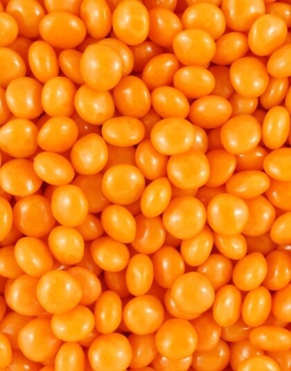 1 kg Zed Candy Orange Jelly Beans   Gelebønner med Appelsinsmak