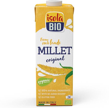 Isola Bio Hirsemelk Økologisk 1000 ml Isola Bio Hirsemelk Økologisk 1000 ml