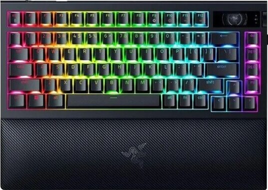 Razer BlackWidow V4 75% Pro Wireless Gamingtastatur US svart RZ03 05130300 R3E1 Razer BlackWidow V4 75% Pro Wireless Gamingtastatur US svart RZ03 05130300 R3E1