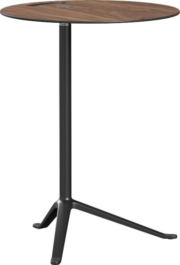 Little Friend KS12 Sidebord Valnøtt/Pulverlakkert Aluminium