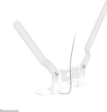 Neomounts AV35-726WH1 mounting kit - for sound bar - easy installation - white - Max 5 kg - recommended for 75"