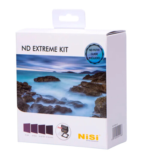 NiSi IRND Extreme Kit 100mm 4 stk. IRND filter med NiSi softcase NiSi IRND Extreme Kit 100mm 4 stk. IRND filter med NiSi softcase