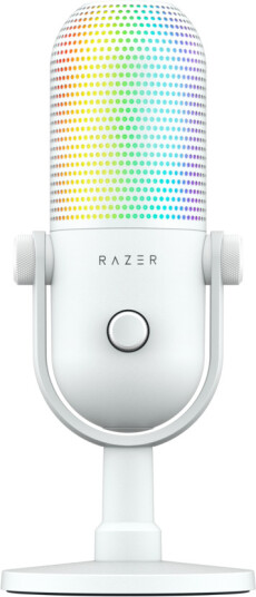 Razer Seiren V3 Chroma RGB USB Mikrofon Hvit med Dempefunksjon Razer Seiren V3 Chroma RGB USB Mikrofon Hvit med Dempefunksjon