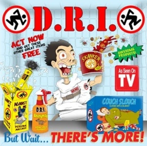 D.R.I. But Wait There's More! LP/Vinyl