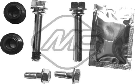 Føringshylsesett, bremsecaliper Metalcaucho 43041