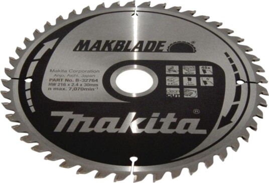 Makita Sirkelsagblad Hm Tre 48t Ø216x30mm