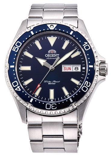 Orient Herreklokke RA AA0002L Mako III Blå/Stål Ø42 mm Orient Herreklokke RA AA0002L Mako III Blå/Stål Ø42 mm