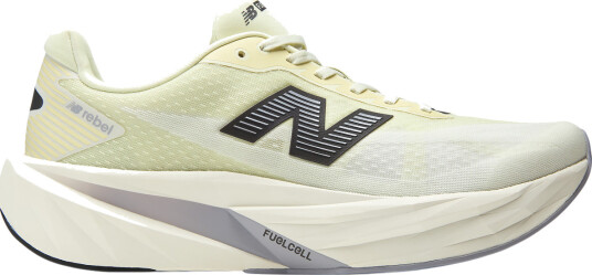 New Balance Men"s FuelCell Rebel V5 Pistachio Butter / Digital Mist 9.5 D