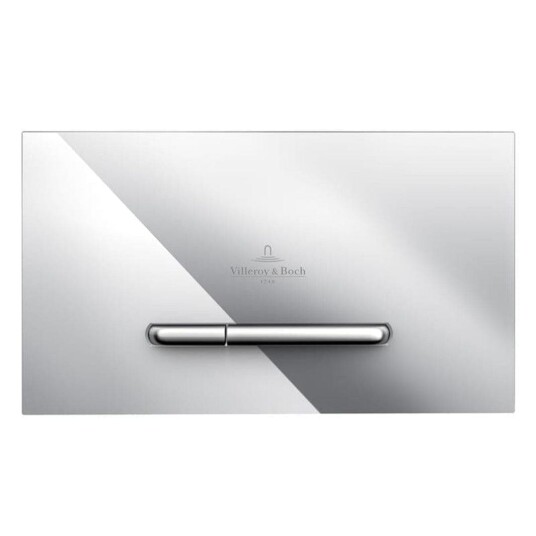 VILLEROY & BOCH VICONNECT E300 TRYKKPLATE BLANK KROM VILLEROY & BOCH VICONNECT E300 TRYKKPLATE BLANK KROM