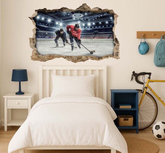 Veggklistremerke Hockeyspillere Veggklistremerke Hockeyspillere
