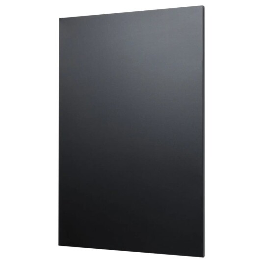Magnetisk Kridttavle i stål 60 x 90 cm. Sort Magnetisk Kridttavle i stål 60 x 90 cm. Sort