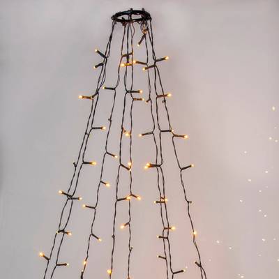 Star Trading Juletrebelysning Golden Warm White 200 cm 1647238-01-0 1698825-01-0