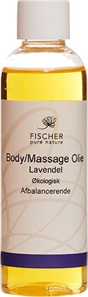 Fischer Pure Nature Lavendel Massasjeolje Økologisk 100 ml Fischer Pure Nature Lavendel Massasjeolje Økologisk 100 ml