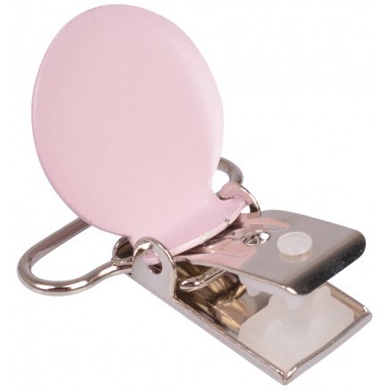 Diverse Seleklips Rund Rosa 1 stk