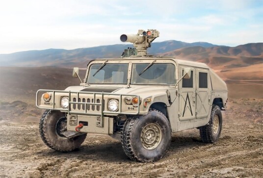 Italeri 1:35 HMMWV M966 TOW Carrier Modellbyggesett - Militærmodell