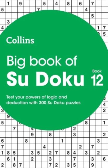 Big Book Of Su Doku 12 Av Collins Puzzles