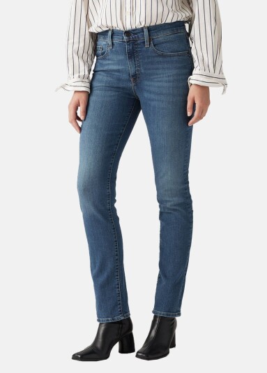 Levi's® 724 High Rise Straight Blue Wave 29/30 Jeans