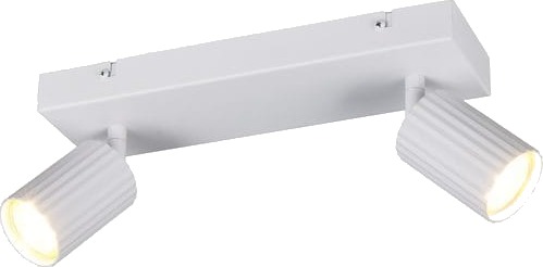 Spot TRIO Soka - 2 lamper, Matt hvit