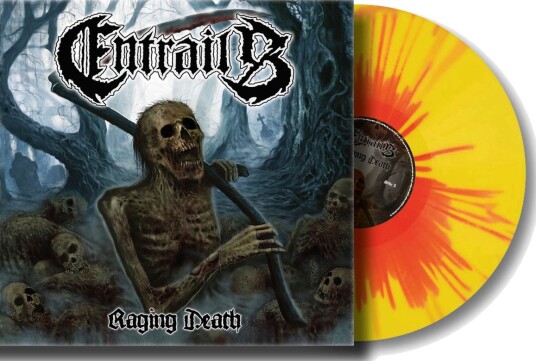 Entrails Raging Death Limited Edition Uk Vinyl