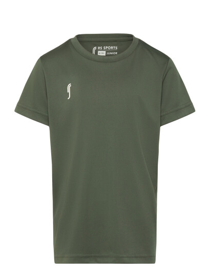 RS Sports Jr Club T Shirt Club Collection Khaki green 10 12 RS Sports Jr Club T Shirt Club Collection Khaki green 10 12