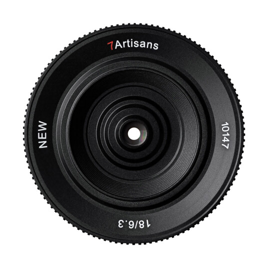 7Artisans 18mm f/6.3 II Pancake MFT-mount. Sort