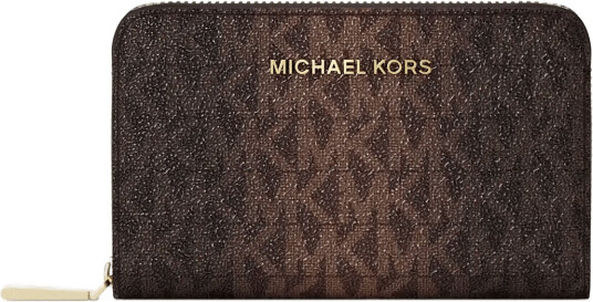Michael Kors Sm Za Card Case Brown ONE SIZE Michael Kors Sm Za Card Case Brown ONE SIZE