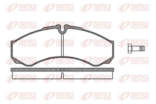 Bremseklosser REMSA 0651.10 Bremseklosser REMSA 0651.10