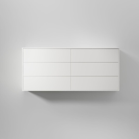 INR Iconic Nordic Rooms Terra Servantskap Pure White / 160cm Dobbel Solid
