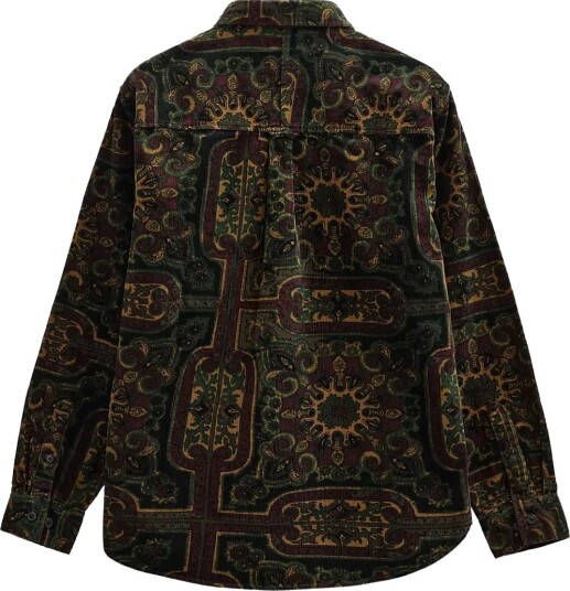 Anerkjendt Akleif Cord Jacq Ls Shirt   Green   S