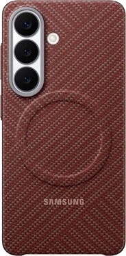 Samsung Galaxy S26 Magnetdeksel Carbon - Korallrød