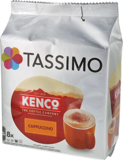 Kenco | Cappuccino 16 kapsler til Tassimo