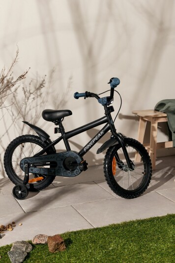Pinepeak Rocky Barnesykkel 16 Tommer Pinepeak Rocky Barnesykkel 16 Tommer