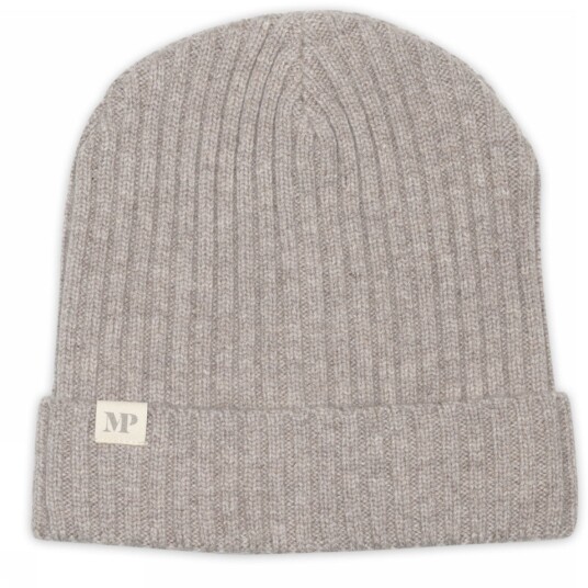 Mp Danmark Light Brown Melange Uppsala Beanie 47 49
