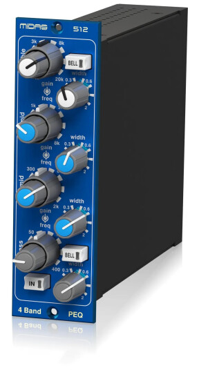 Midas 512 V2 Parametric Equaliser 500 Series