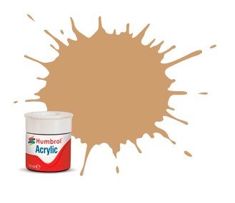 Humbrol Akryl No 94 Brown Yellow - Matt 14ml boks