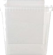 Bøtte 5548 5000 Ml 195X195x190 Mm Fryseegnet Minus 20 Grader Pp Klar,12 Stk/Ps 12 Stk.