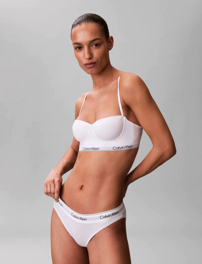 Calvin Klein Lightly Lined Balconette Longli White B x 70 Calvin Klein Lightly Lined Balconette Longli White B x 70