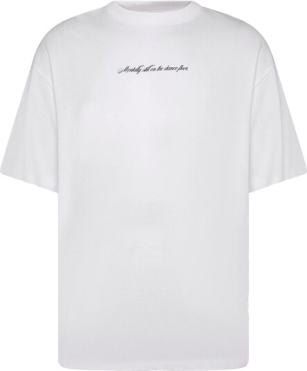 HUGO BLUE Oversized Tee_B_18 WHITE M