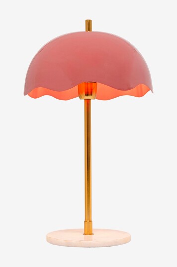 KARE Design   Bordlampe Lia Pink 50cm   Rosa